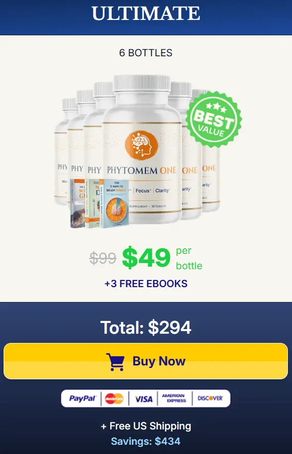Phytomem One Buy 6 Bottle